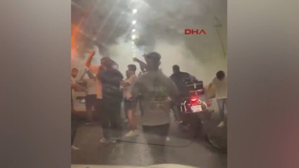 İstanbul'da asker konvoyu için tünel kapatanlar yakalandı