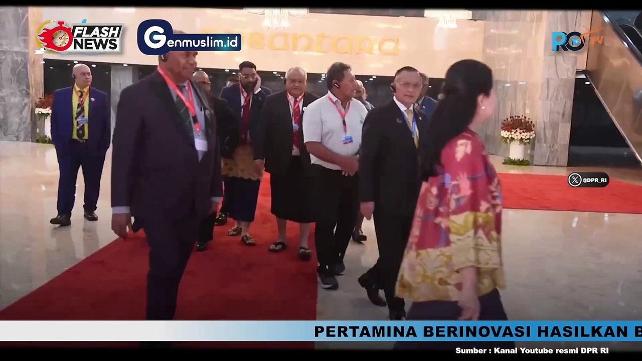 Ketua DPR RI Ajak Delegasi IPPP Tour Building Kompleks Parlemen