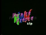 Vernice fresca  Zip - Edizione 1992  Sigle  testa e coda.