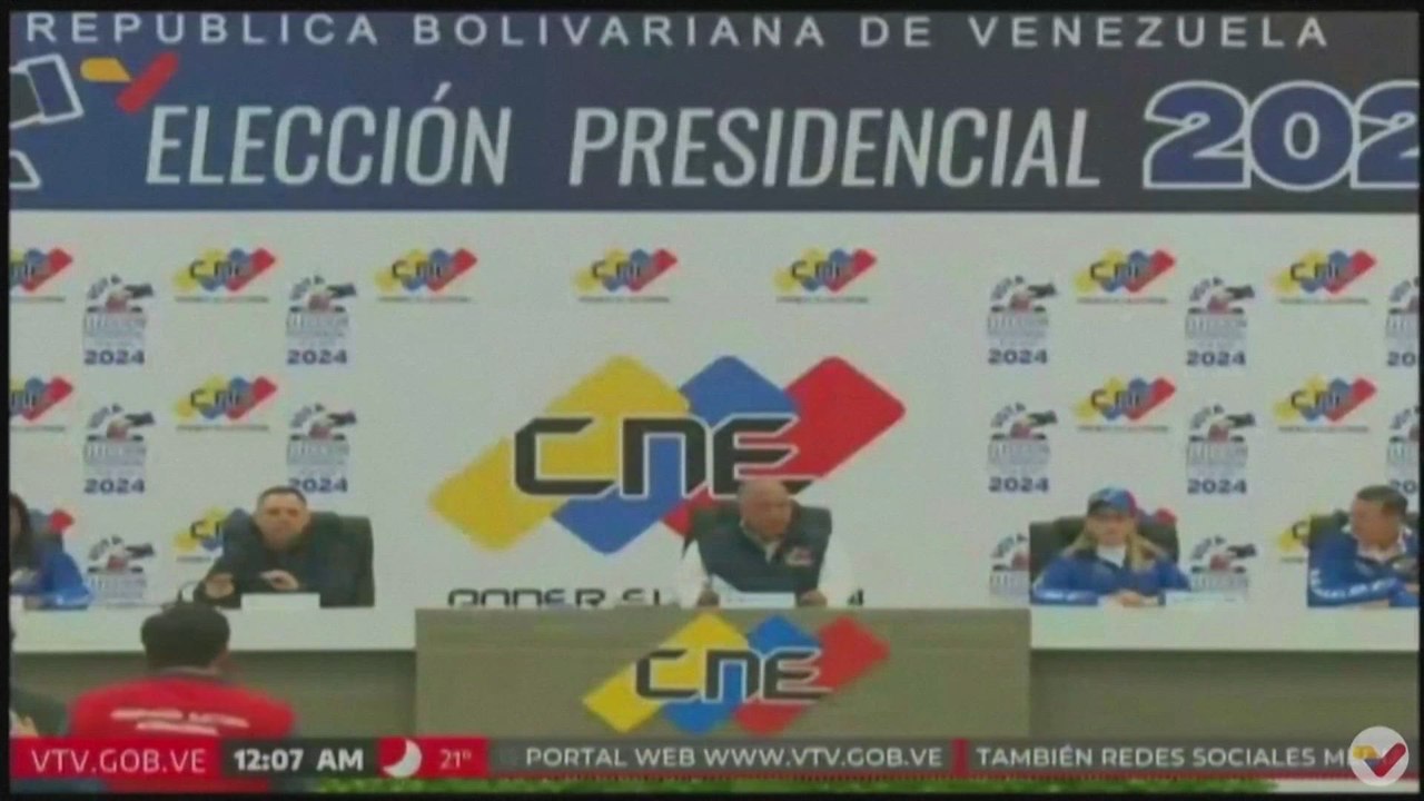 Maduro gana elección 2024