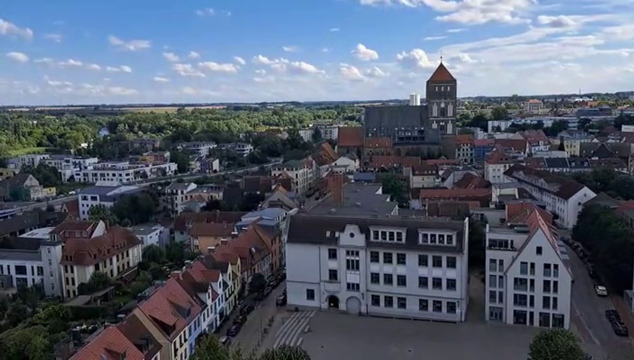 Rostock von oben - Turmbesteigung der Petrikirche