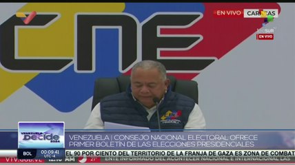 Elvis Amoroso denuncia acciones terroristas en contra del Sistema Electoral