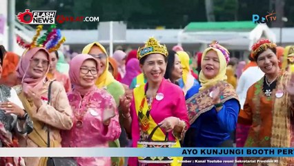 Presiden Jokowi dan Ibu Iriana Hadiri Peringatan Hari Kebaya Nasional di Jakarta