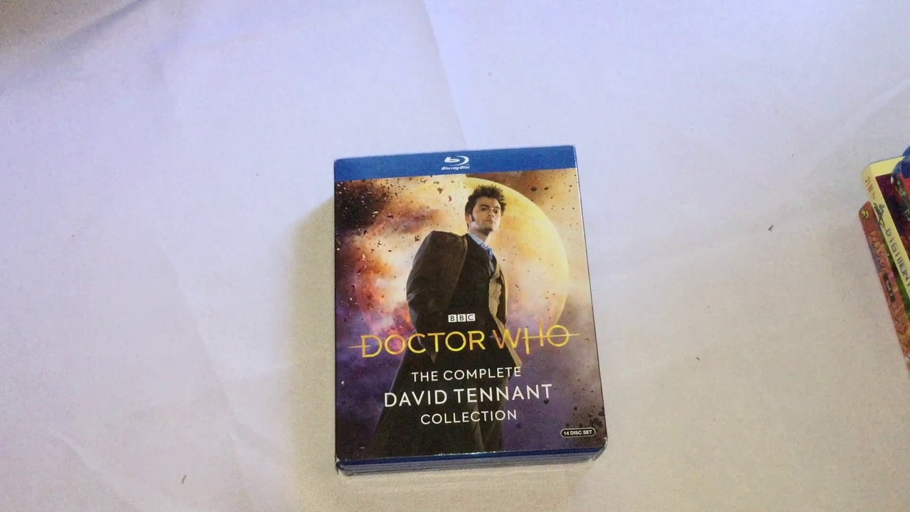 Doctor Who: The Complete David Tennant Collection Blu-Ray Unboxing