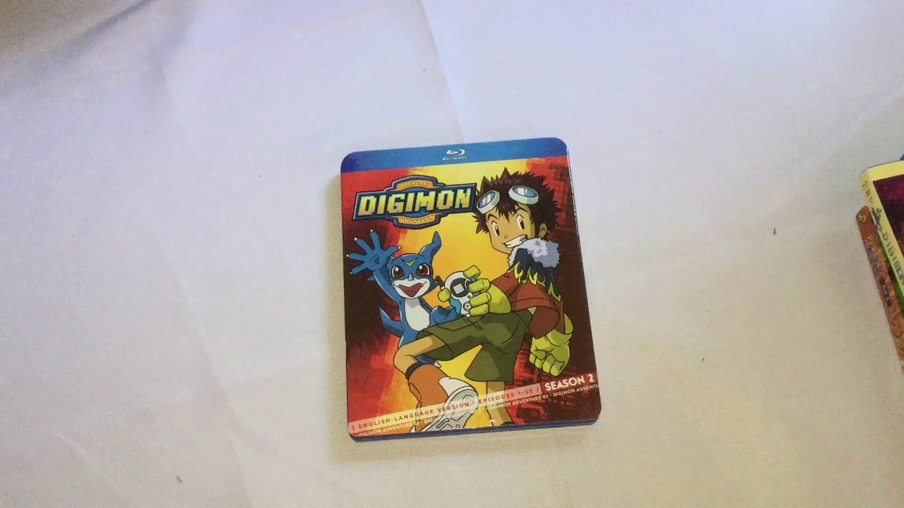 Digimon Adventure 02 (English Language Version) Blu-Ray Unboxing