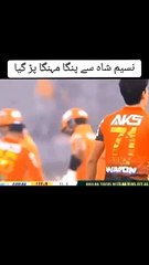 سیم شاہ سے پنگا مہنگا پڑگیا #naseemshah #bpl2024 #sports #crickets #usaedit7