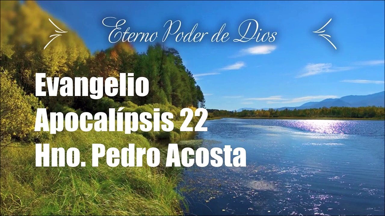 31.- El Señor viene Pronto, hermano Pedro Acosta Ríos.