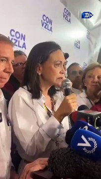 María Corina Machado llama a defender la voluntad de los venezolanos expresada en el voto
