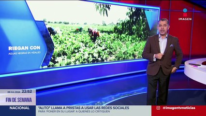 Maíz, calabaza alfalfa y chile crecen en Hidalgo regados con aguas negras