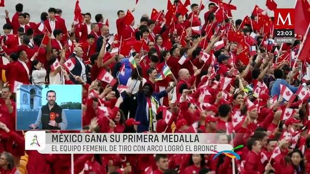Equipo femenil de tiro con arco gana primera medalla para México en París 2024