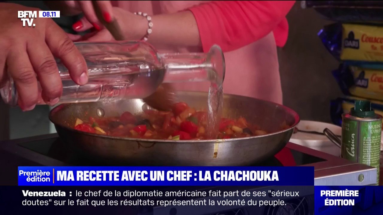 Recette de l'été avec un chef: chachouka aux olives et anchois