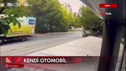 Bursa'da aracı çalışır vaziyette görünce, kendi otomobiliymiş gibi çaldı