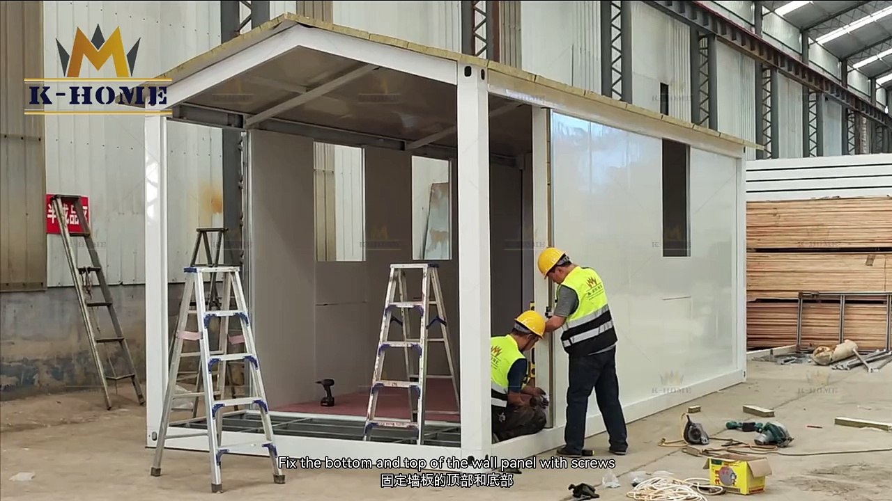Build A Gable Roof Portable Cabin With a Modern Exterior Design | K-HOME (2024 New)
