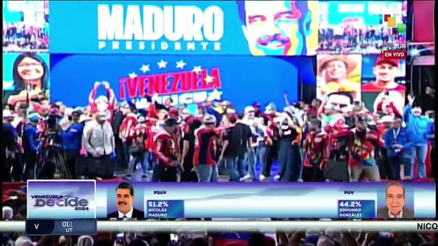 ¡Viviremos y venceremos! Venezuela festeja en grande victoria del pdte. Maduro