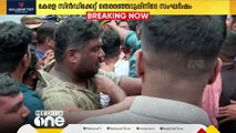 SFIക്കാരെ പൊലീസ് തടഞ്ഞു; കേരള സർവകലാശാല സിൻഡിക്കേറ്റ് തെരഞ്ഞെടുപ്പിനിടെ സംഘർഷം