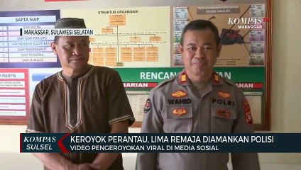 Keroyok Perantau, Lima Remaja Diamankan Polisi