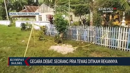 Gegara Debat, Seorang Pria Tewas Ditikam Rekannya