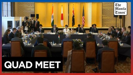Quad foreign ministers meet in Tokyo with eye on China