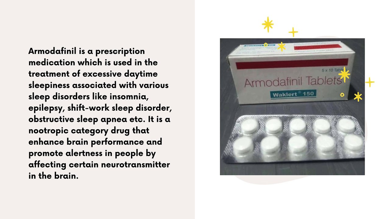 What is Armodafinil?
