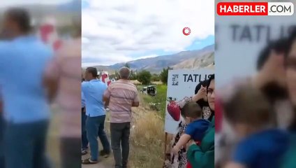 Erzincan'da iki otomobilin çarpışması sonucu 1 ölü, 1 yaralı