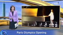 Olympic Flame Flies Above Paris As Games Kick Off