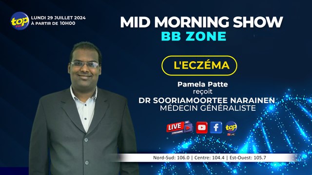 MID MORNING SHOW [ BB ZONE] :Pamela Patten reçoit Dr Sooriamoortee Narainen Médecin Généraliste_0