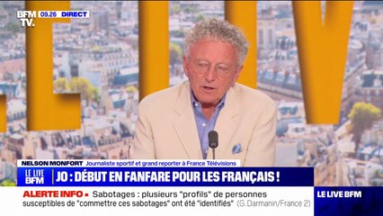 JO: "Il y a une vraie proximité entre les sportifs et le public", souligne Nelson Monfort