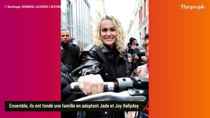 "Jai pleuré, mes filles aussi" Laeticia Hallyday bouleversée par un hommage inattendu à Johnny