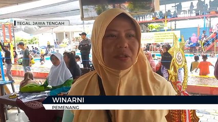 Demi Memperebutkan Juara, Ratusan Ibu-ibu Beradu Tangis