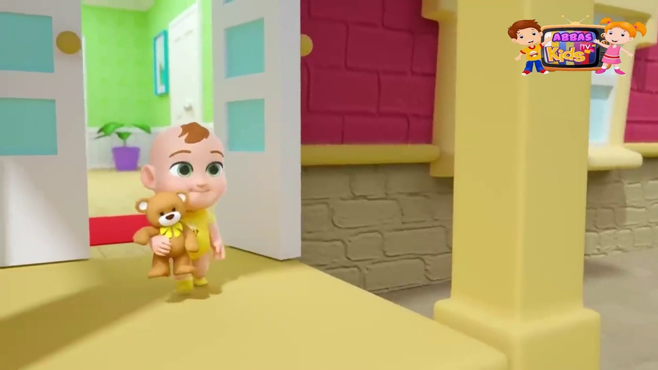 Teddy sit on the Swing | Nursery Rhymes | Abbas Kids TV