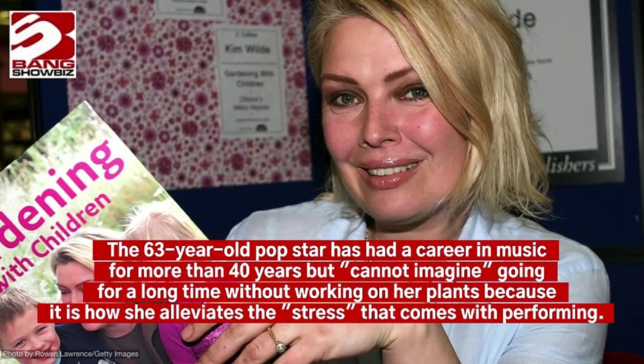 Kim Wilde Embraces Gardening for Mental Health Benefits