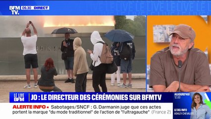 JO 2024: Thierry Reboul raconte comment la cérémonie d'ouverture a été adaptée à cause de la pluie