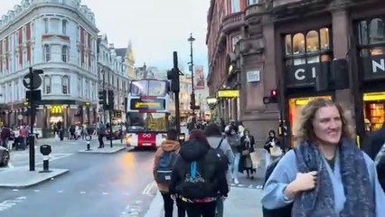 England Central London Sunset Walk Relaxing Walking tour in West End London