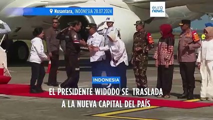 El presidente de Indonesia deja Yakarta y se instala en Nusantara, la nueva capital
