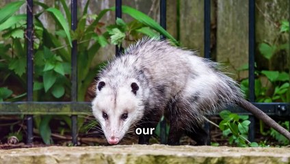 "Why The Awesome Opossums Are Our Backyard Heroes !"