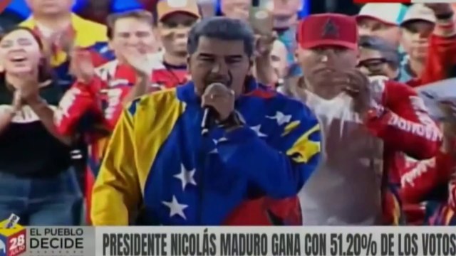 Nicolás Maduro gana las elecciones presidenciales según el primer boletín oficial del Consejo Nacional Electoral
