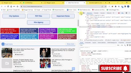 How to countant us page| in Blogger and WordPress|html and css coding