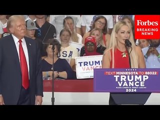 Donald Trump Invites Widow Of Slain Deputy Sheriff On Stage During Campaign Rally To Speak