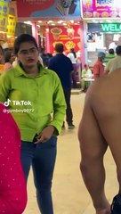 Boy Body Check Girls React