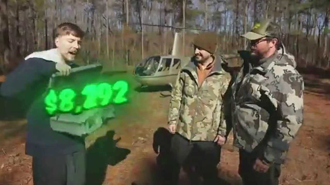 $10,000 Every Day You Survive In The Wilderness