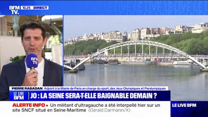 Télécharger la video: Épreuves des JO dans la Seine: 