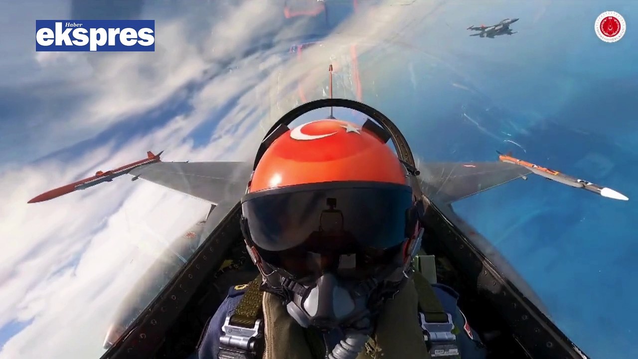 Yerli Gökdoğan ve Bozdoğan füzeleri  F-16'lara entegre edildi!