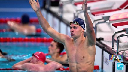 JO-2024 : portrait de Léon Marchand, champion olympique sur 400m 4 nages