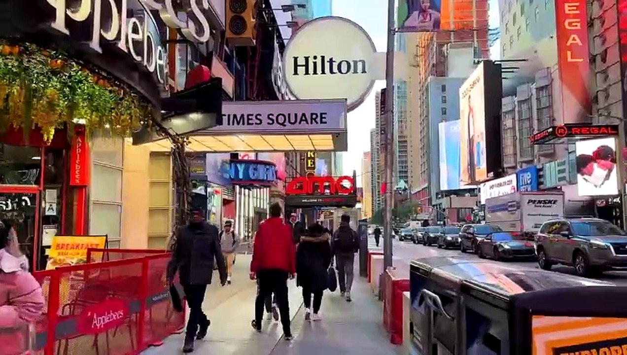 【4K】 ➜ NEW YORK City  Manhattan  walking tour! NYC - USA NY
