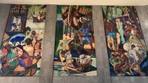 Portugal restaura su mayor conjunto mural del siglo XX