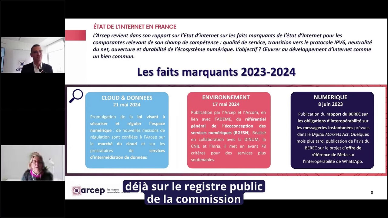 Rapport sur l'état d'internet en France - édition 2024 : les faits amrquants de l'année