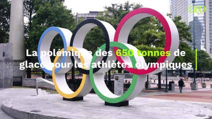 Pourquoi les 650 tonnes de glace commandées pour les athlètes des JO 2024 font-elles scandale ?