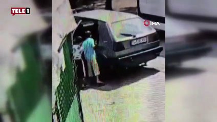 Küçük çocuklar oyun oynarken otomobili yaktı