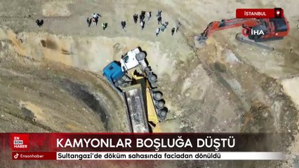 Sultangazi'de döküm sahasında faciadan dönüldü
