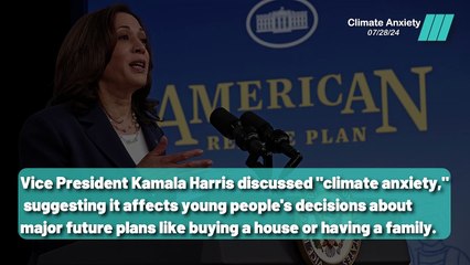 Social Media Erupts Over Harris' Climate Anxiety Statements